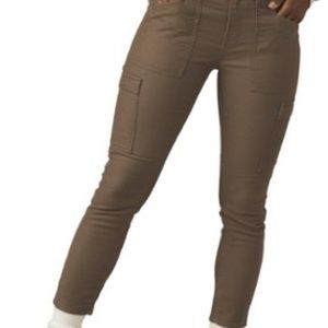 prAna - Nikit Pants - Slate Green - Size 8 - Cargo - Mid-rise - ankle-length
